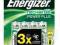 4 AKUMULATORKI ENERGIZER POWER PLUS AAA R3 850 mAh