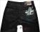 Spodnie męskie sztruksowe Quatro A1 czarne 78 cm
