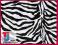 Zebra Animals mikrofaza-meble poszewki kotary
