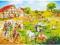 PUZZLE RAVEN. 100 EL. XXL Kucyki na farmie