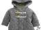 aganar2 NEXT 871-829 KURTKA GREY QUILTED 9-12 MC