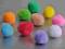 Puchate pompony 20mm 15szt. MIX kolorów