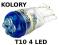 Diodowe Żarówki LED 4x3mm - Polecam -
