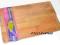 DESKA do KROJENIA drewno DWUSTRONNA 44x28 Tereska