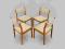 MODERN Krzesla Lata 60 70 Tek DANISH Design