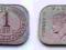 MALAYA 1 CENT 1943 GEORGE VI - MNIEJSZA