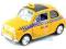 FIAT NUOVA 500 N.Y.C. TAXI SKALA 1:24 MODEL WELLY