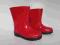 Kalosze gumowce dziecięce polskie czerwone 31 32