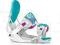 Wiązanie Snowboard Damskie MINX White 2014 Flow M