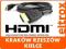 KABEL HDMI-HDMI 1m 100cm POZLACANE KOŃCÓWKI 2602