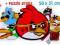 NAKLEJKI na ścianę ozdoba naklejka Angry birds 24h