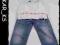 Super Zestaw bluzka spodnie jeans 12-18m roz.80-86