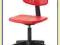 Fotel biurowy Krzesło obrotowe IKEA ARLIK czerwone