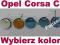 zaslepka zderzaka haka przod  Opel Corsa C kolor