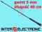 MASZT - BAT ANTENY SAMOCHODOWEJ 40 CM GWINT 5 MM