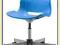 Krzesło obrotowe fotel biurowy SNILLE niebieskie