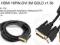 KABEL HDMI 19PIN-DVI 3M GOLD v1.4b