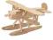Samolot Heinkel HE-51 - PUZZLE DREWNIANE 3D