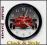 zegar ścienny Ferrari Testarrosa Enzo Formuła 1