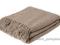 NARZUTA Z SZENILI BEŻ CAPPUCCINO koc pled 200 x150