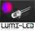 50x LED 5mm FIOLETOWA 1.500mcd 20st od LUMI-LED