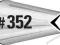 WILTON TYLKA LIŚĆ NR 352 DO DEKORACJI 402-352