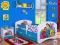 ŁÓŻKO ŁÓŻKA 160/80 SZUFLADA NIEBIESKIE BAJKOWE !