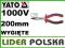 SZCZYPCE IZOLOWANE WYGIĘTE YT-2107 YATO 200mm VDE