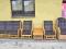Rattan 1x sofa  2xfotel  1xfotel szefa :) + stolik