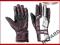 DAMSKIE SKÓRZANE RĘKAWICE MOTOCYKLOWE R023 M