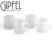 GIPFEL KOMPLET SZKLANEK FROSTED 350 ML  ART.7915