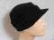 BENCH ciepła czapka z daszkiem czarna
