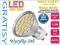 Żarówka GU10 27 LED SMD 5,5W = 60W biała ciepła