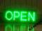 LED REKLAMA SZYLD DIODOWY OPEN 50x20 cm GWAR.
