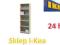 IKEA KILBY REGAŁ BIURO 67x24x194 NAJTANIEJ 24H