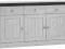 Kredens-komoda sosnowa Monaco  78 x 145 x 46.5 cm