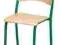 Krzesło szkolne Bolek! Wysokie Zielone