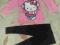 BLUZECZKA I LEGGINSY Z HELLO KITTY GEORGE ROZ. 92