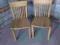 KRZESŁA SOSNOWE 2 SZT LITA SOSNA