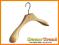 WIESZAKI UBRANIOWE ODZIEŻOWY WIESZAK 1szt DREWNO