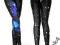 LEGGINSY GETRY GALAXY spodnie RURKI KOSMOS leginsy