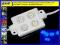 Moduł LED niebieski 4 LED SMD 5050 / IP65