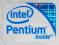 Oryginalna Naklejka Intel Pentium 24x18mm