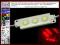 Moduł LED czerwony 3 LED SMD 5050 / IP65