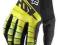 FOX RACING AIRLINE ROZM XL 11 rękawice YELLOW