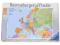 RAVEN. 500 EL. Polityczna Mapa Europy PUZZLE