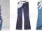 4RR314    JOHN BANER  MODNE SPODNIE Z PASKIEM R.38