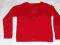 NEXT Czerwony sweterek rozpinany 140