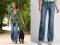 CM646*Damskie spodnie jeans len 38 EDDIE BAUER now