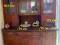Piękny przedwojenny dębowy kredens
